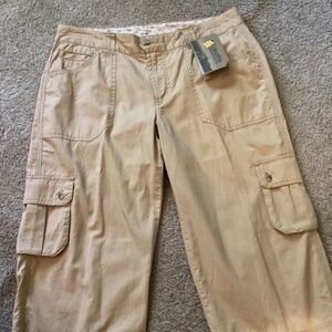 Womens NWT Columbia Cape Kiwanda Cargo Capri Wide Leg